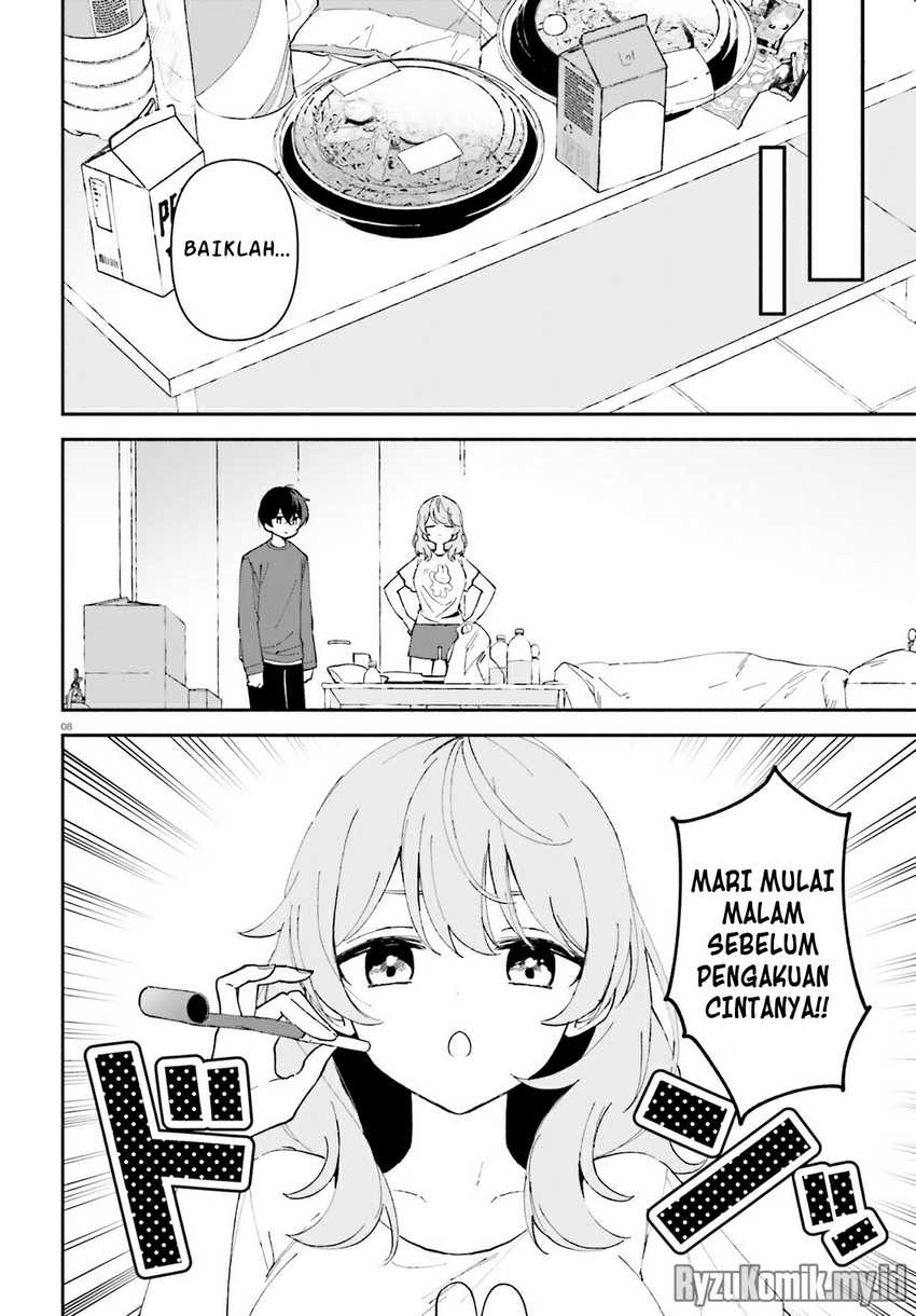 "Issho ni Netain desu yo ne, Senpai?" to Amaku Sasayakarete Konya mo Nemurenai Chapter 4 - halaman 9