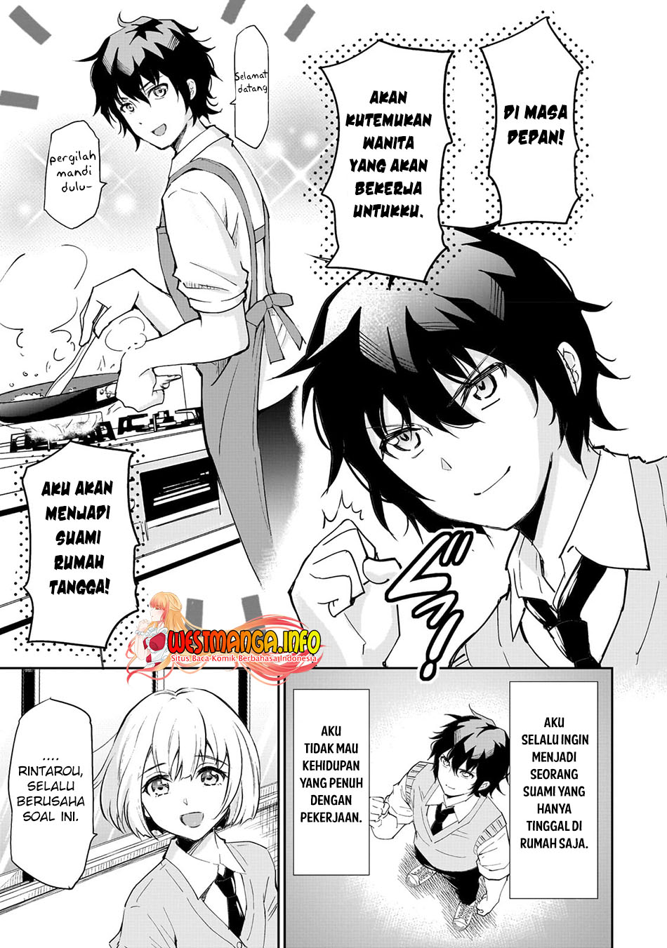 Isshou Hatarakitakunai Ore ga Classmate no Daininki Idol ni Natsukaretara Chapter 1 - halaman 12
