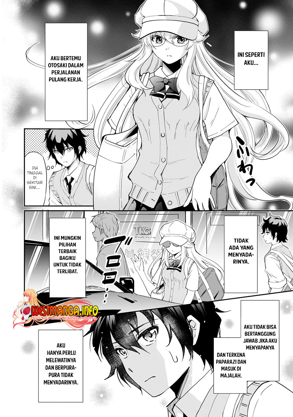 Isshou Hatarakitakunai Ore ga Classmate no Daininki Idol ni Natsukaretara Chapter 1 - halaman 22