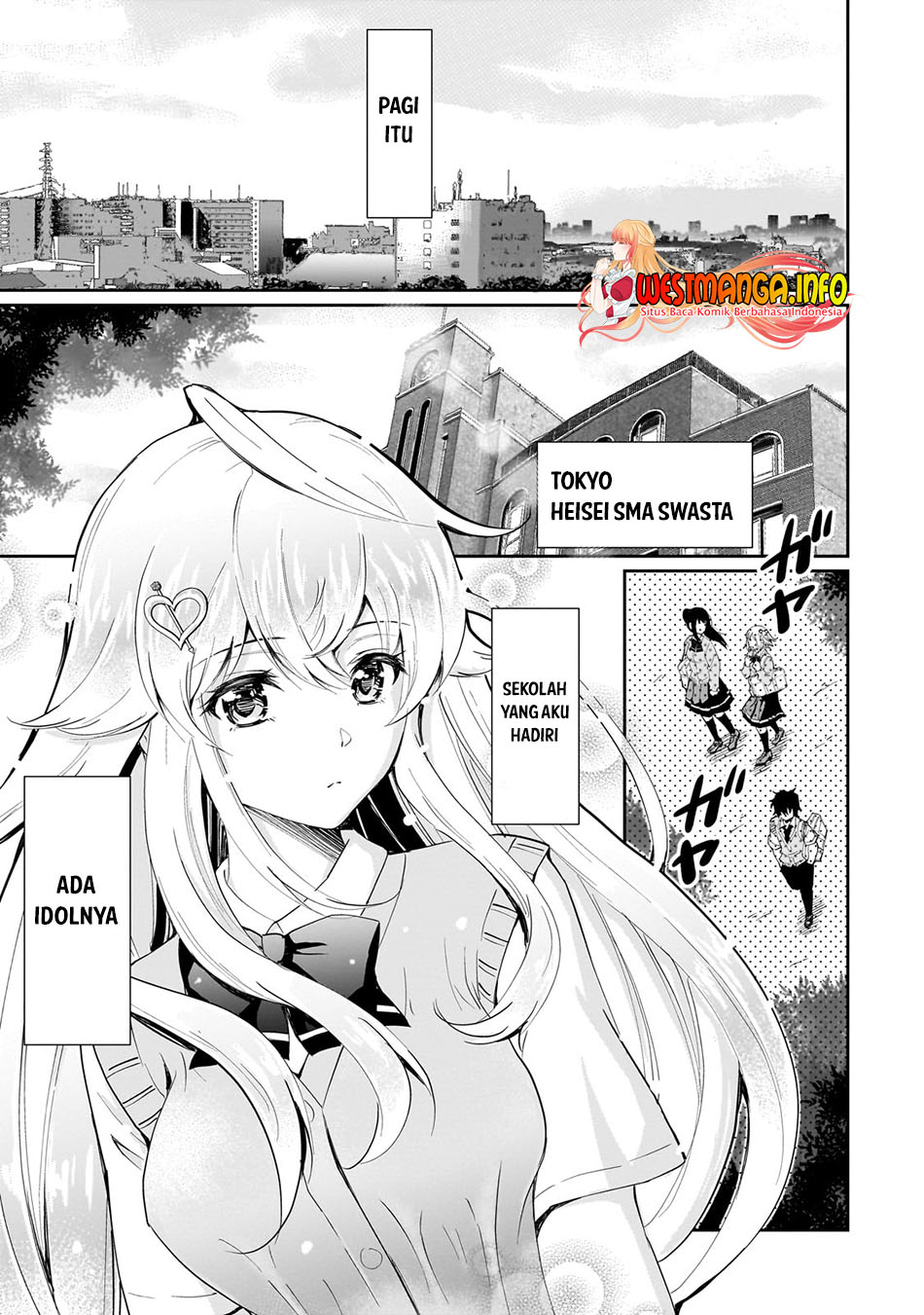 Isshou Hatarakitakunai Ore ga Classmate no Daininki Idol ni Natsukaretara Chapter 1 - halaman 6