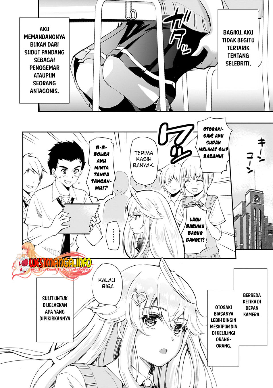Isshou Hatarakitakunai Ore ga Classmate no Daininki Idol ni Natsukaretara Chapter 1 - halaman 9
