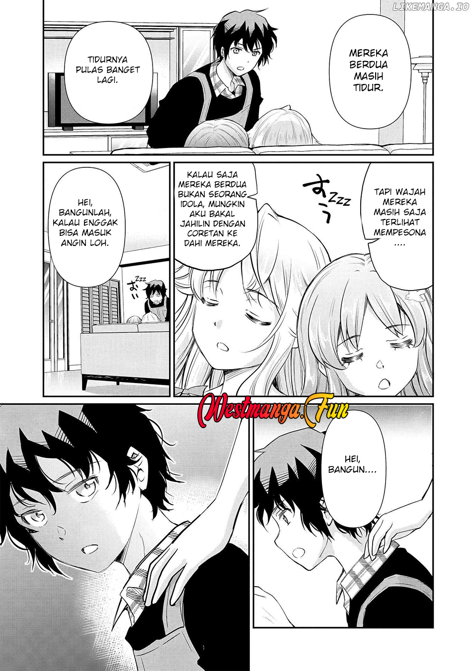 Isshou Hatarakitakunai Ore ga Classmate no Daininki Idol ni Natsukaretara Chapter 15 - halaman 18