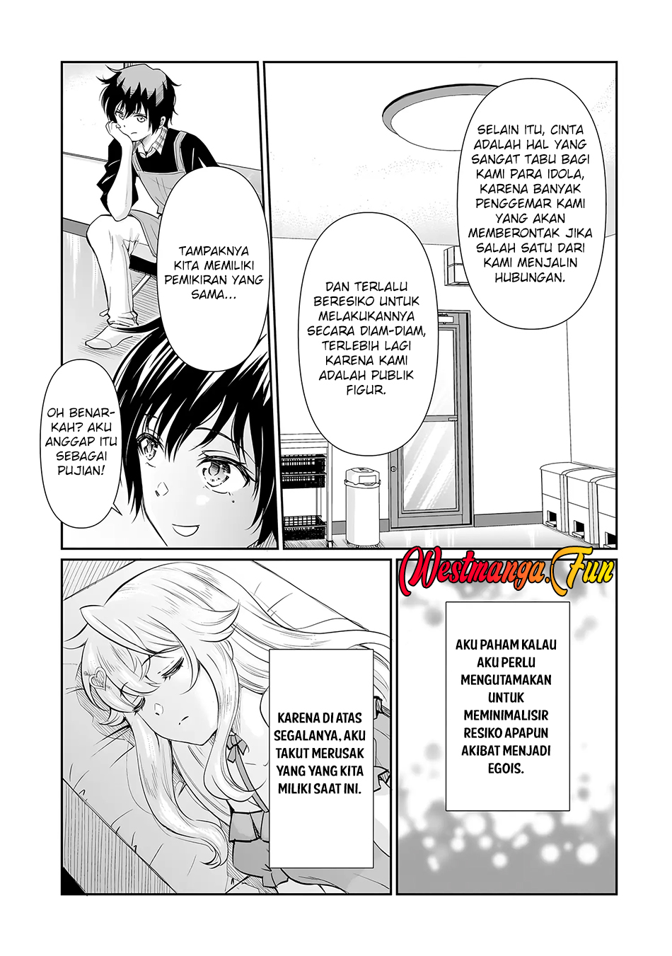 Isshou Hatarakitakunai Ore ga Classmate no Daininki Idol ni Natsukaretara Chapter 16 - halaman 9