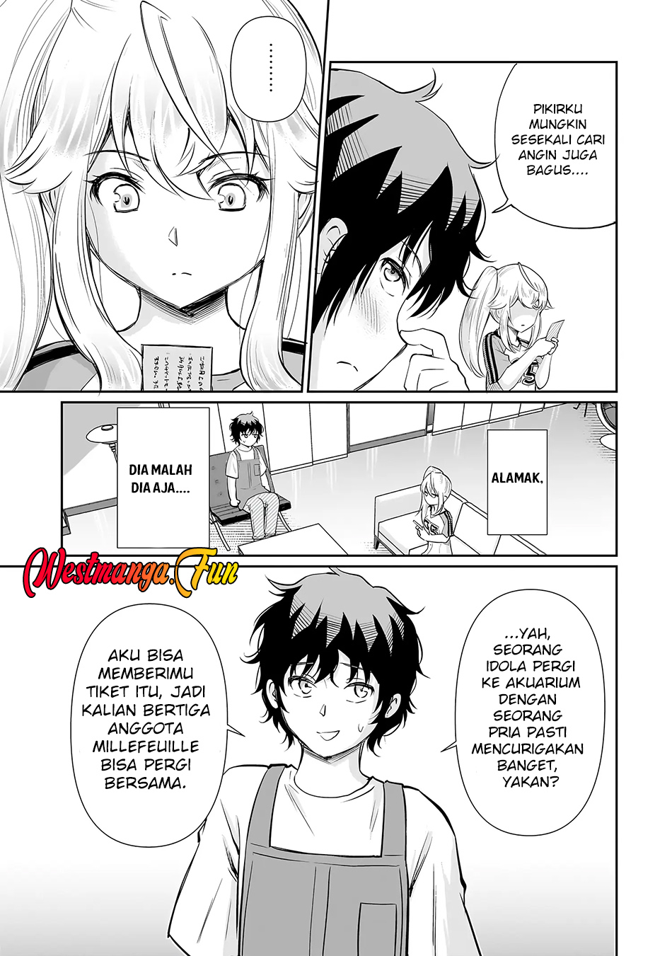Isshou Hatarakitakunai Ore ga Classmate no Daininki Idol ni Natsukaretara Chapter 17 - halaman 26