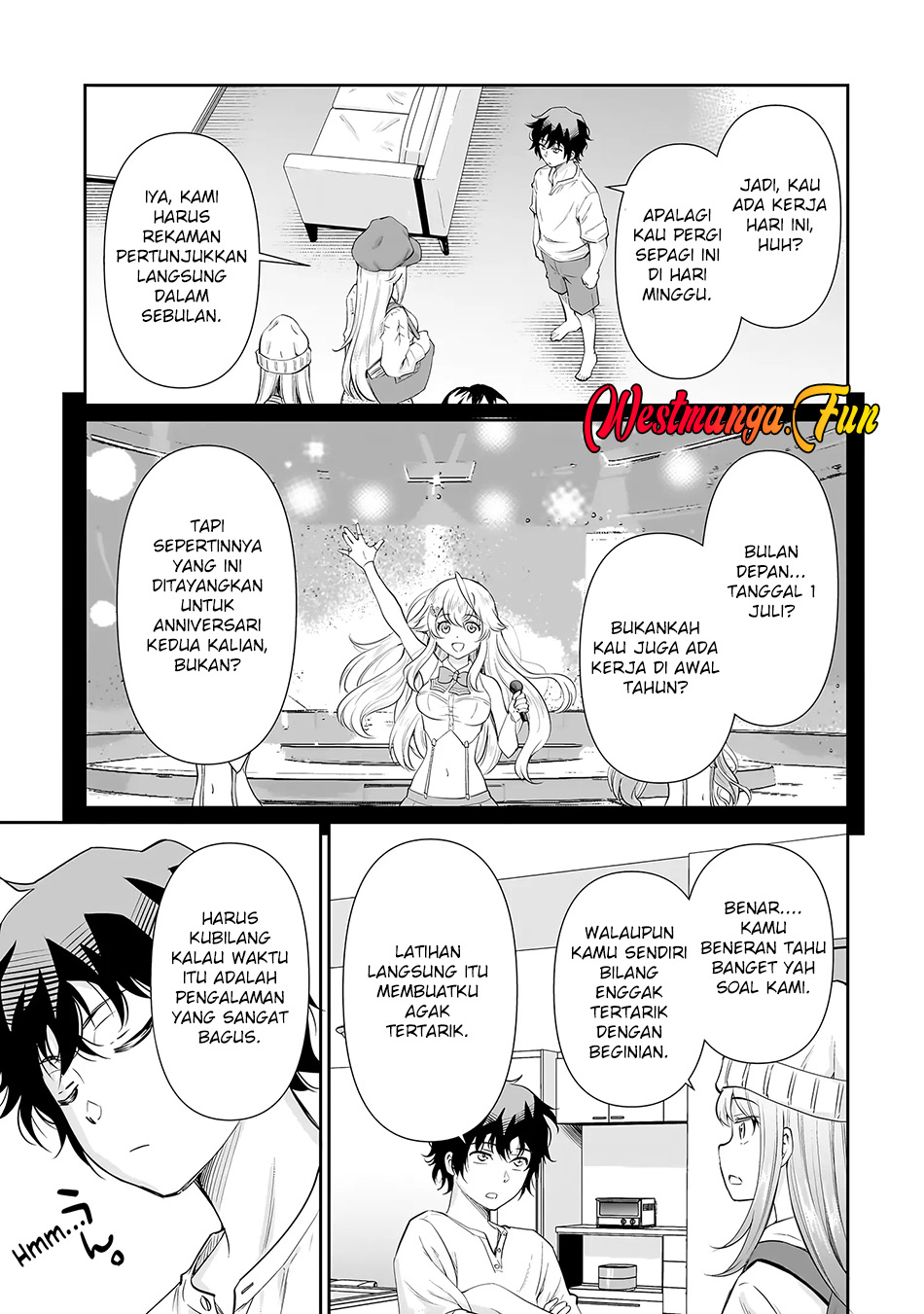 Isshou Hatarakitakunai Ore ga Classmate no Daininki Idol ni Natsukaretara Chapter 17 - halaman 5