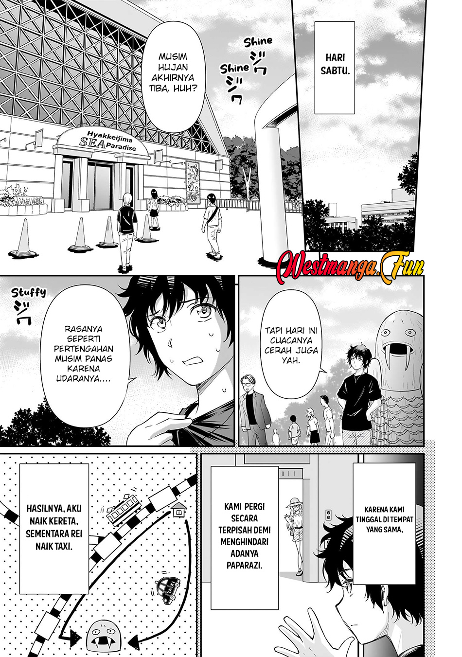 Isshou Hatarakitakunai Ore ga Classmate no Daininki Idol ni Natsukaretara Chapter 18 - halaman 5