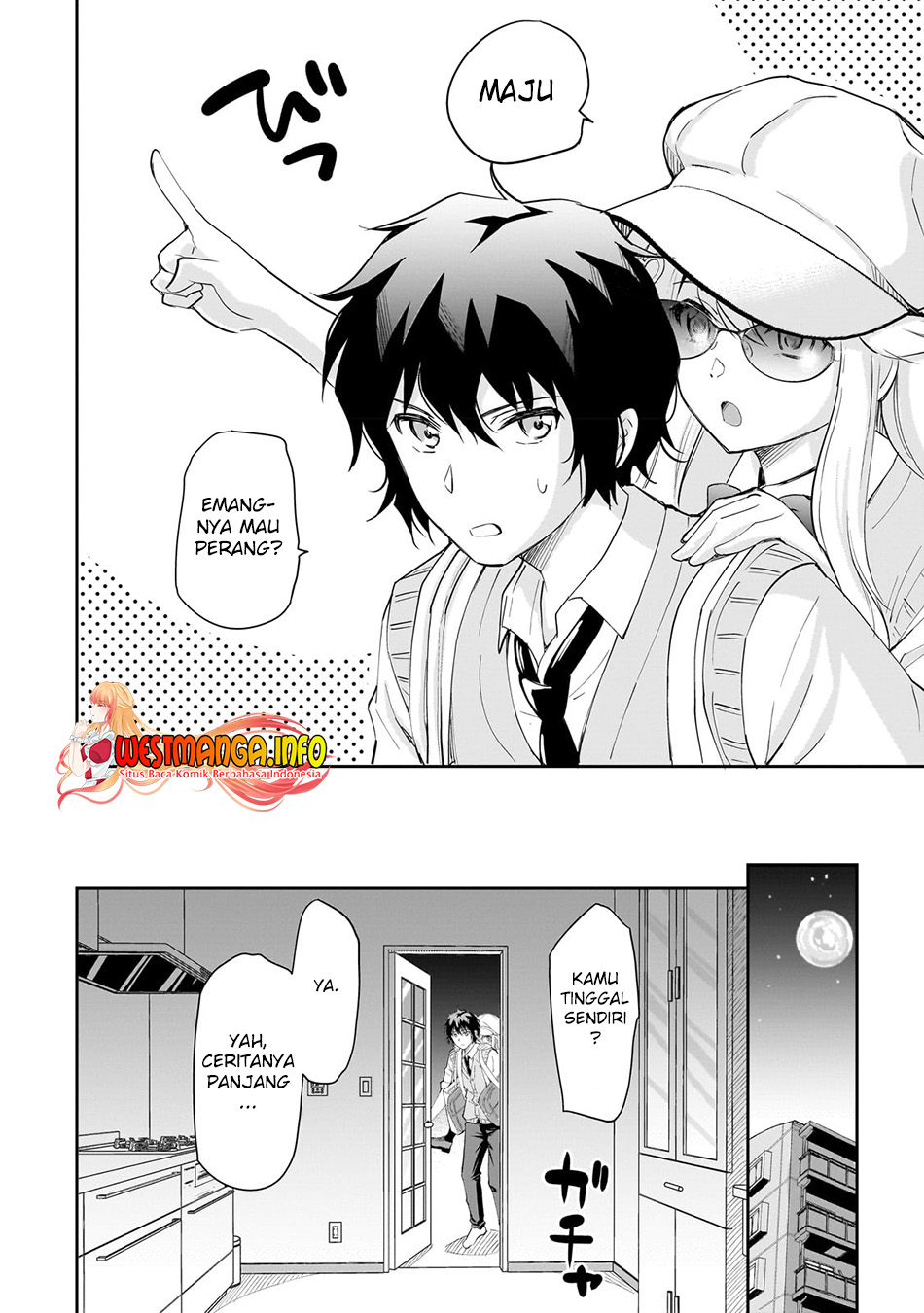Isshou Hatarakitakunai Ore ga Classmate no Daininki Idol ni Natsukaretara Chapter 2 - halaman 10