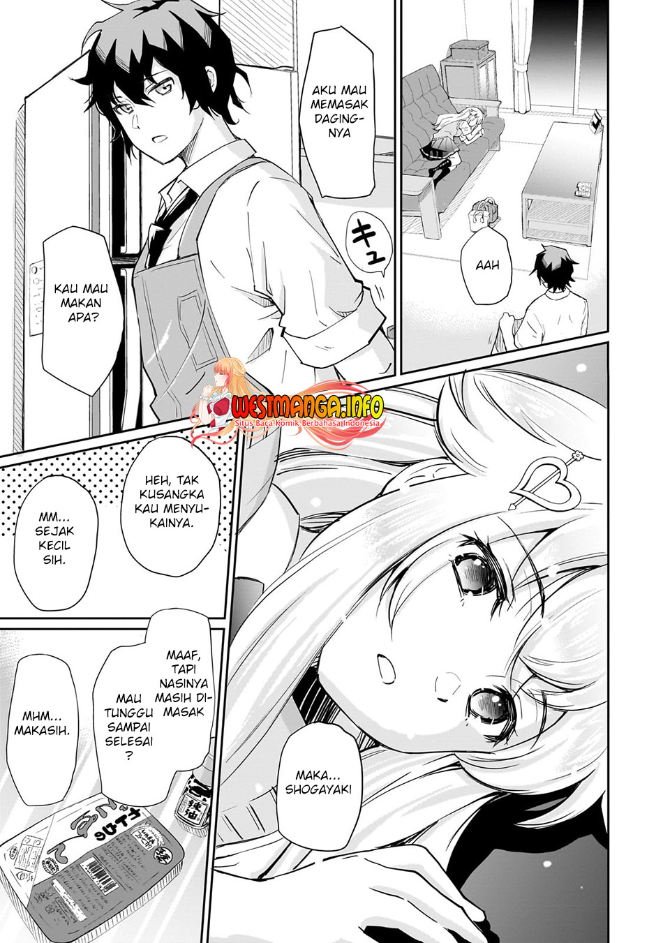 Isshou Hatarakitakunai Ore ga Classmate no Daininki Idol ni Natsukaretara Chapter 2 - halaman 13