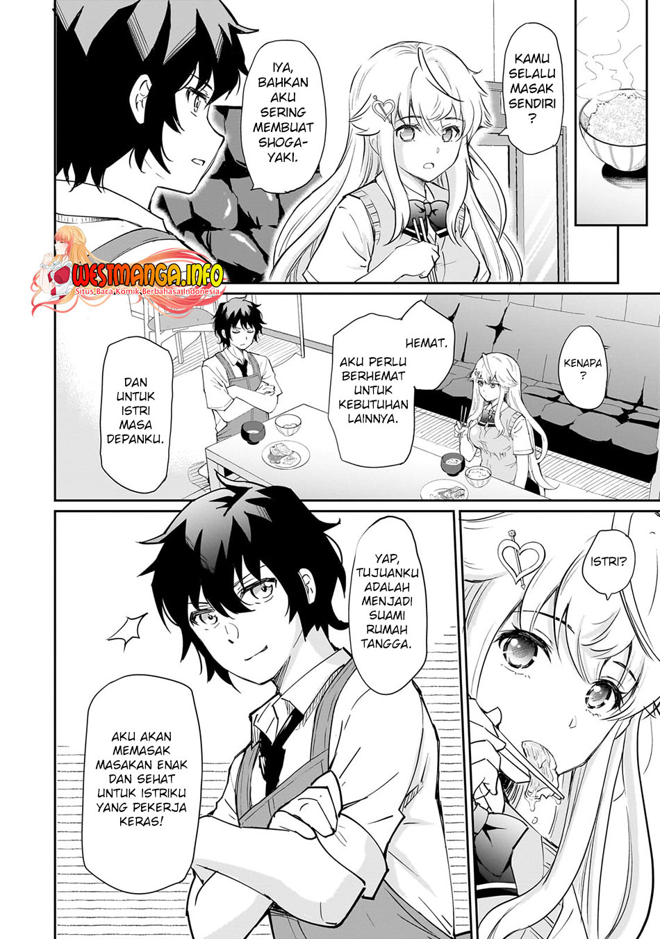 Isshou Hatarakitakunai Ore ga Classmate no Daininki Idol ni Natsukaretara Chapter 2 - halaman 18