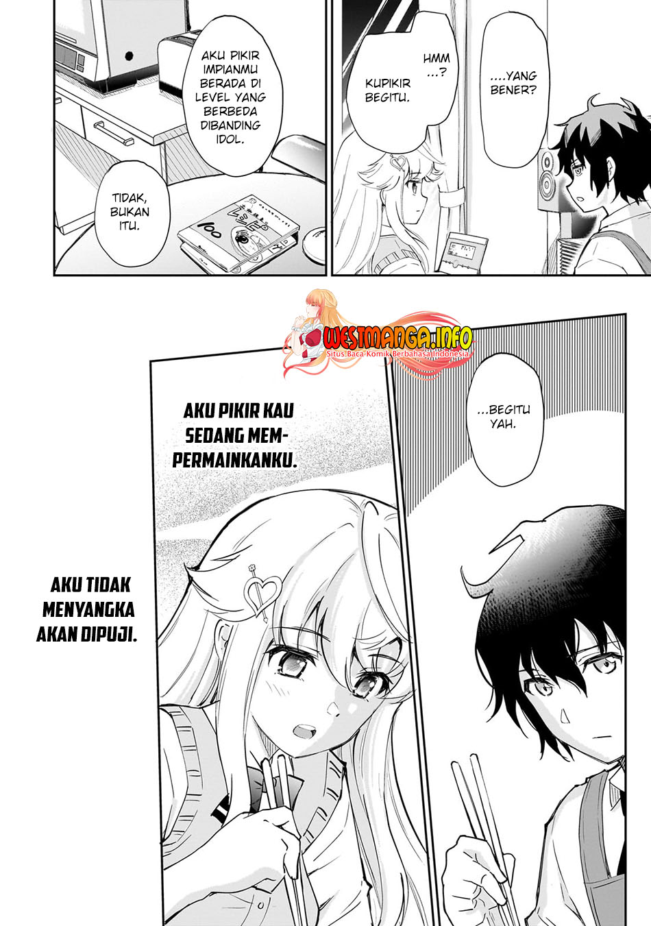 Isshou Hatarakitakunai Ore ga Classmate no Daininki Idol ni Natsukaretara Chapter 2 - halaman 20