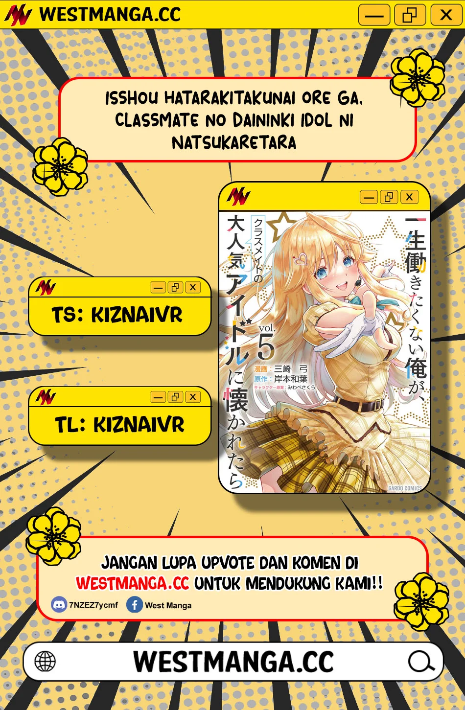 Isshou Hatarakitakunai Ore ga Classmate no Daininki Idol ni Natsukaretara Chapter 23 - halaman 1