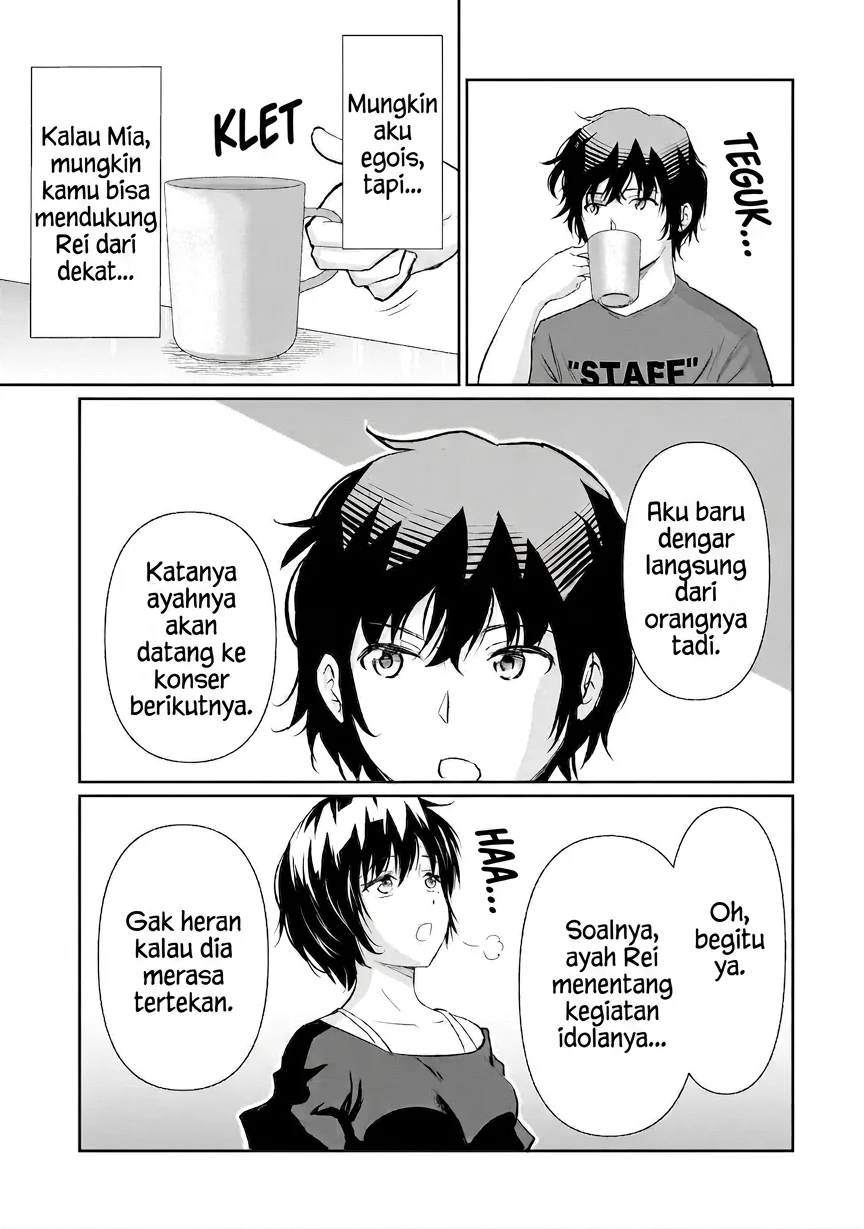 Isshou Hatarakitakunai Ore ga Classmate no Daininki Idol ni Natsukaretara Chapter 24 - halaman 16