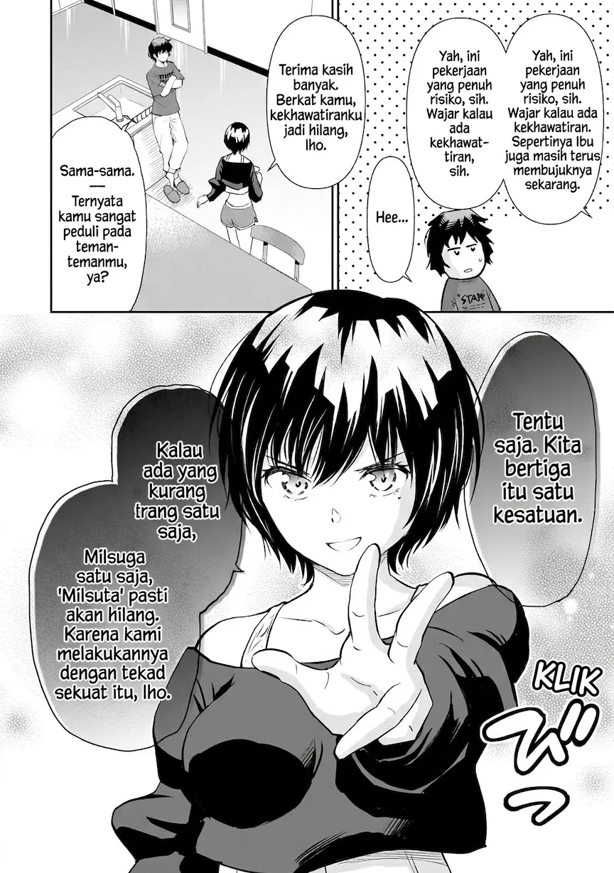 Isshou Hatarakitakunai Ore ga Classmate no Daininki Idol ni Natsukaretara Chapter 24 - halaman 17