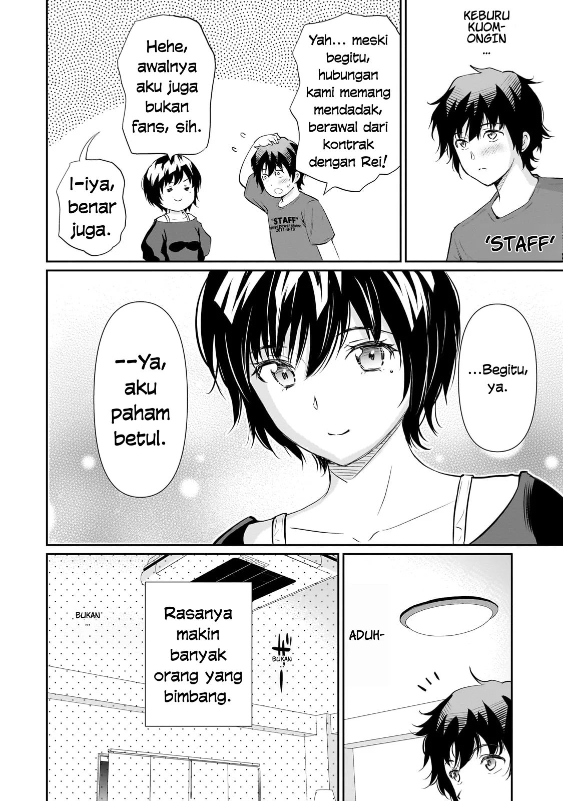 Isshou Hatarakitakunai Ore ga Classmate no Daininki Idol ni Natsukaretara Chapter 24 - halaman 23