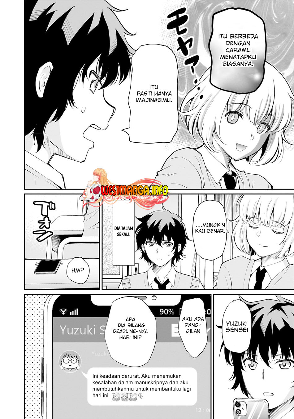 Isshou Hatarakitakunai Ore ga Classmate no Daininki Idol ni Natsukaretara Chapter 3 - halaman 10