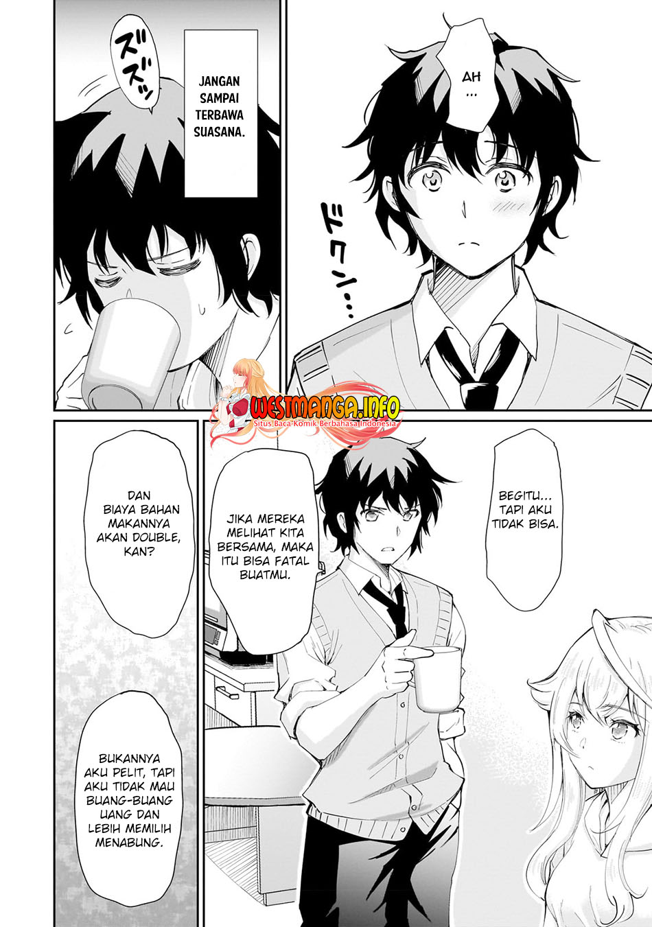 Isshou Hatarakitakunai Ore ga Classmate no Daininki Idol ni Natsukaretara Chapter 3 - halaman 18