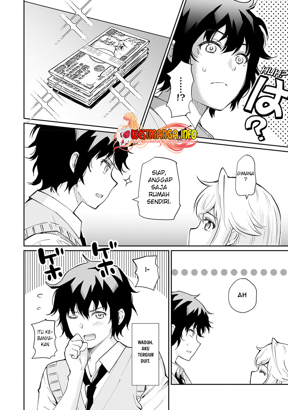 Isshou Hatarakitakunai Ore ga Classmate no Daininki Idol ni Natsukaretara Chapter 3 - halaman 20