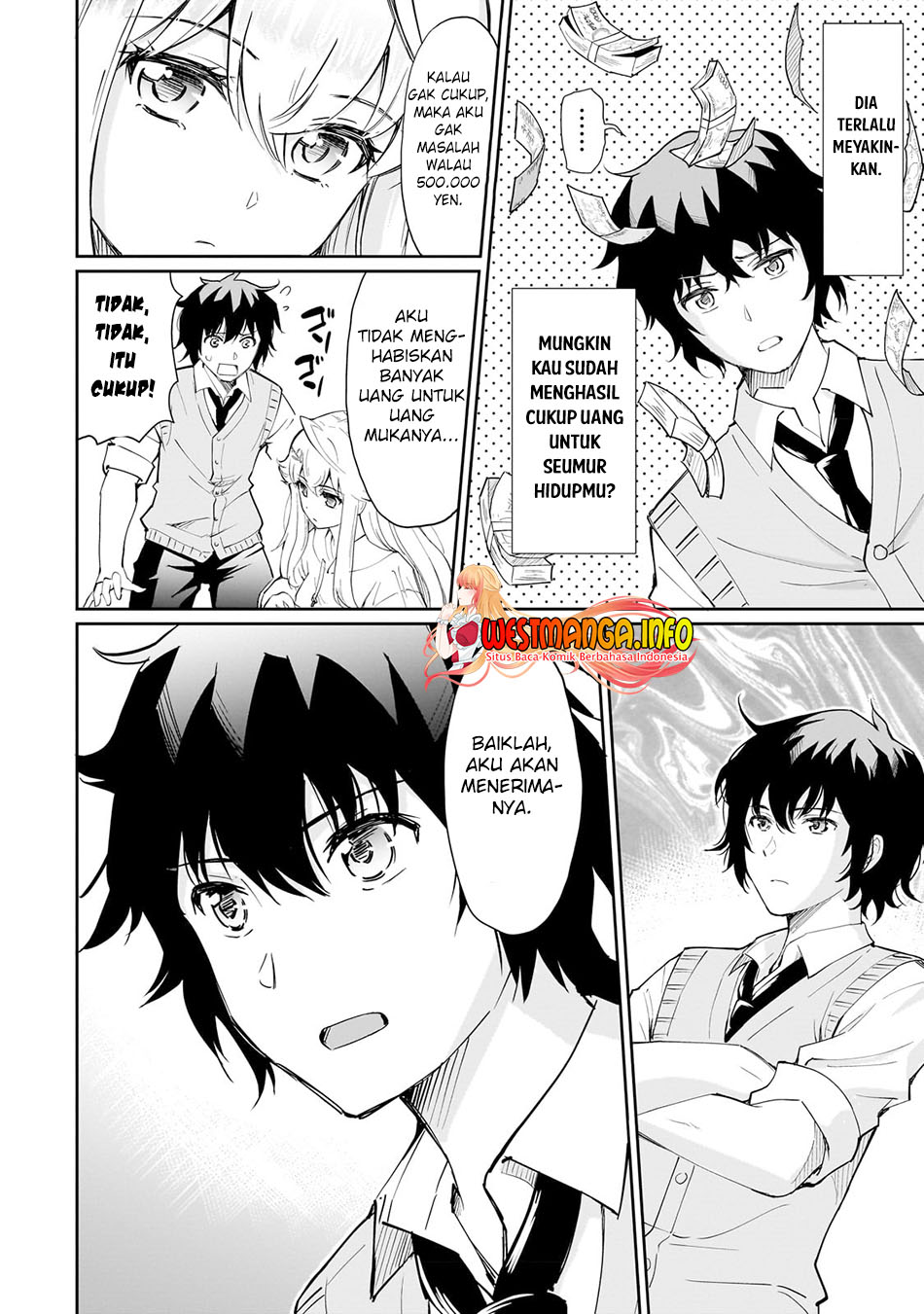 Isshou Hatarakitakunai Ore ga Classmate no Daininki Idol ni Natsukaretara Chapter 3 - halaman 22