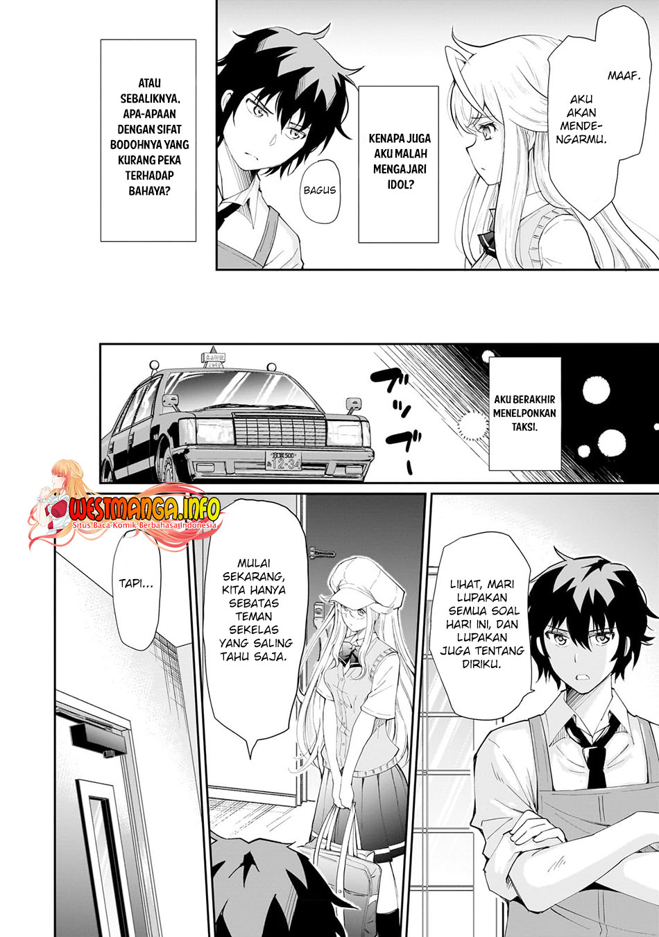 Isshou Hatarakitakunai Ore ga Classmate no Daininki Idol ni Natsukaretara Chapter 3 - halaman 4
