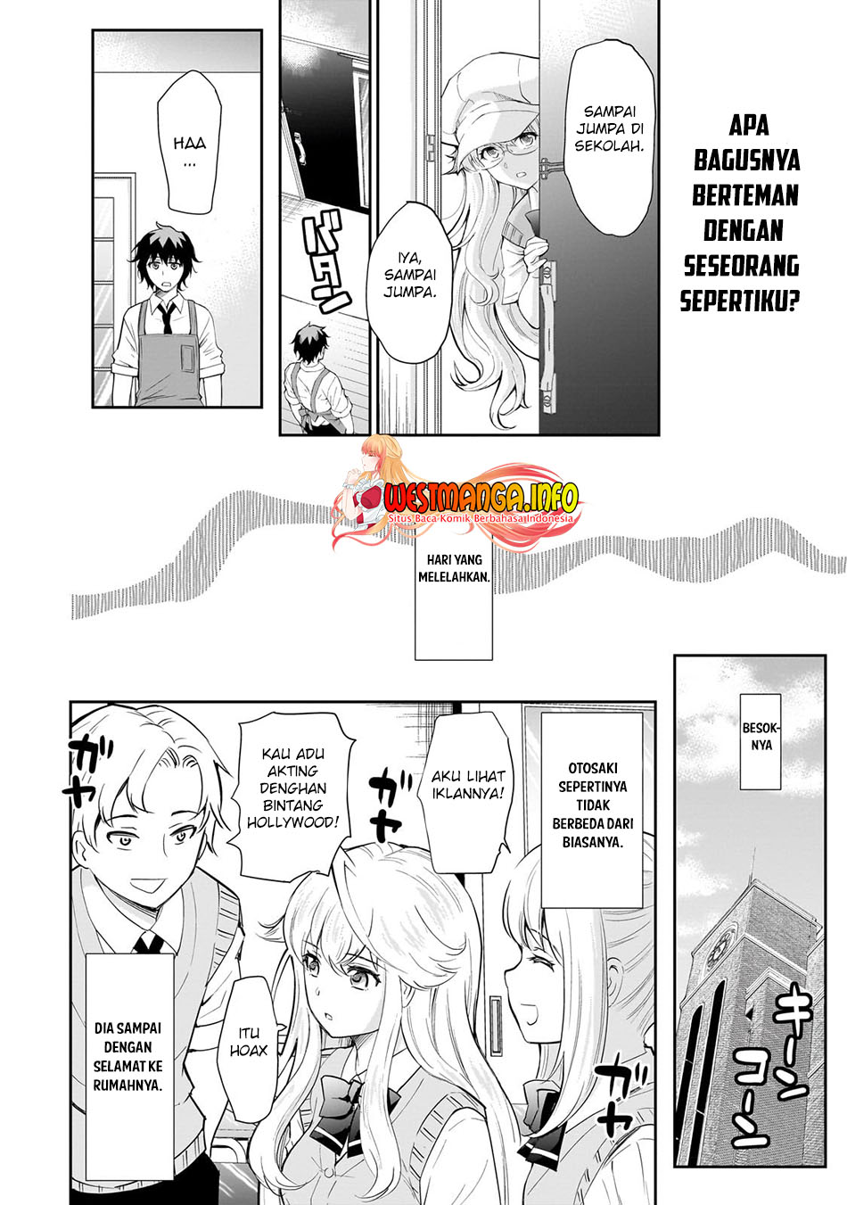 Isshou Hatarakitakunai Ore ga Classmate no Daininki Idol ni Natsukaretara Chapter 3 - halaman 8