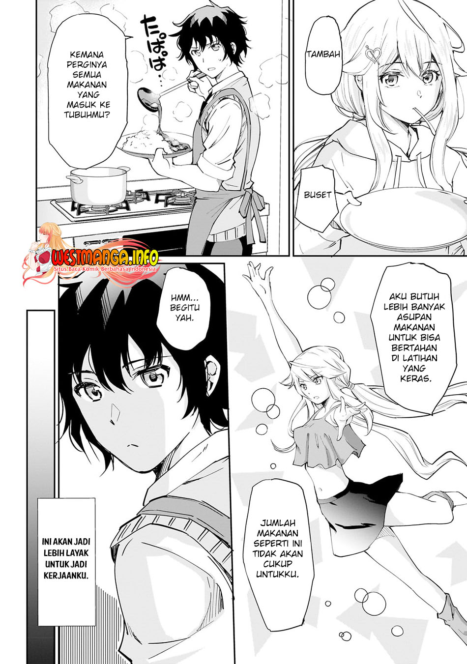 Isshou Hatarakitakunai Ore ga Classmate no Daininki Idol ni Natsukaretara Chapter 4.1 - halaman 10