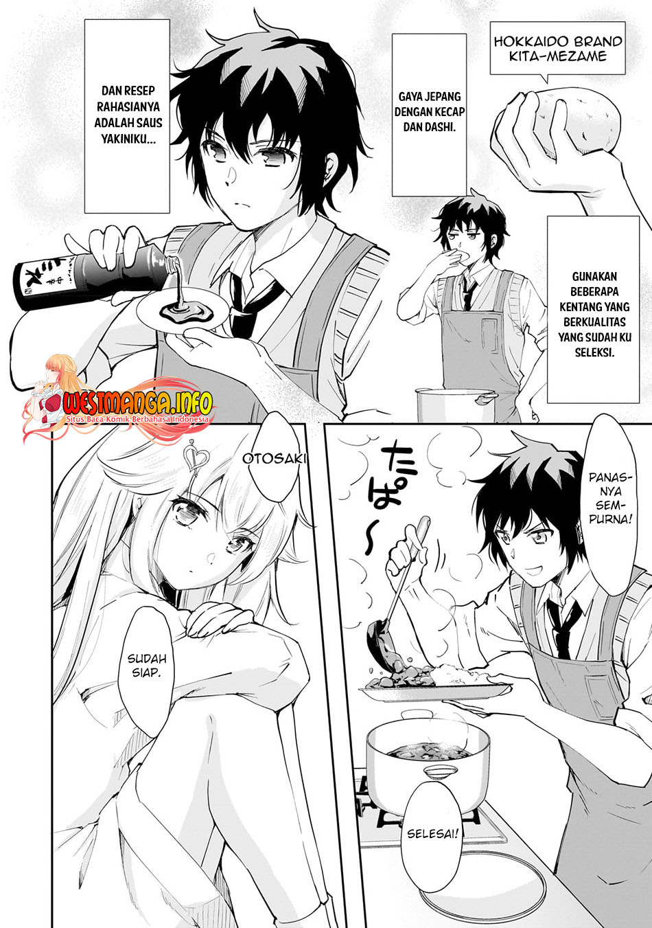 Isshou Hatarakitakunai Ore ga Classmate no Daininki Idol ni Natsukaretara Chapter 4.1 - halaman 6