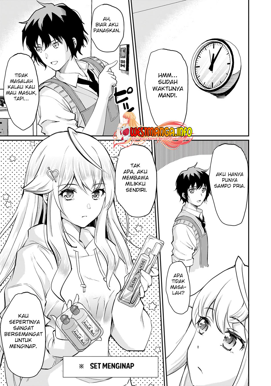 Isshou Hatarakitakunai Ore ga Classmate no Daininki Idol ni Natsukaretara Chapter 4.2 - halaman 2
