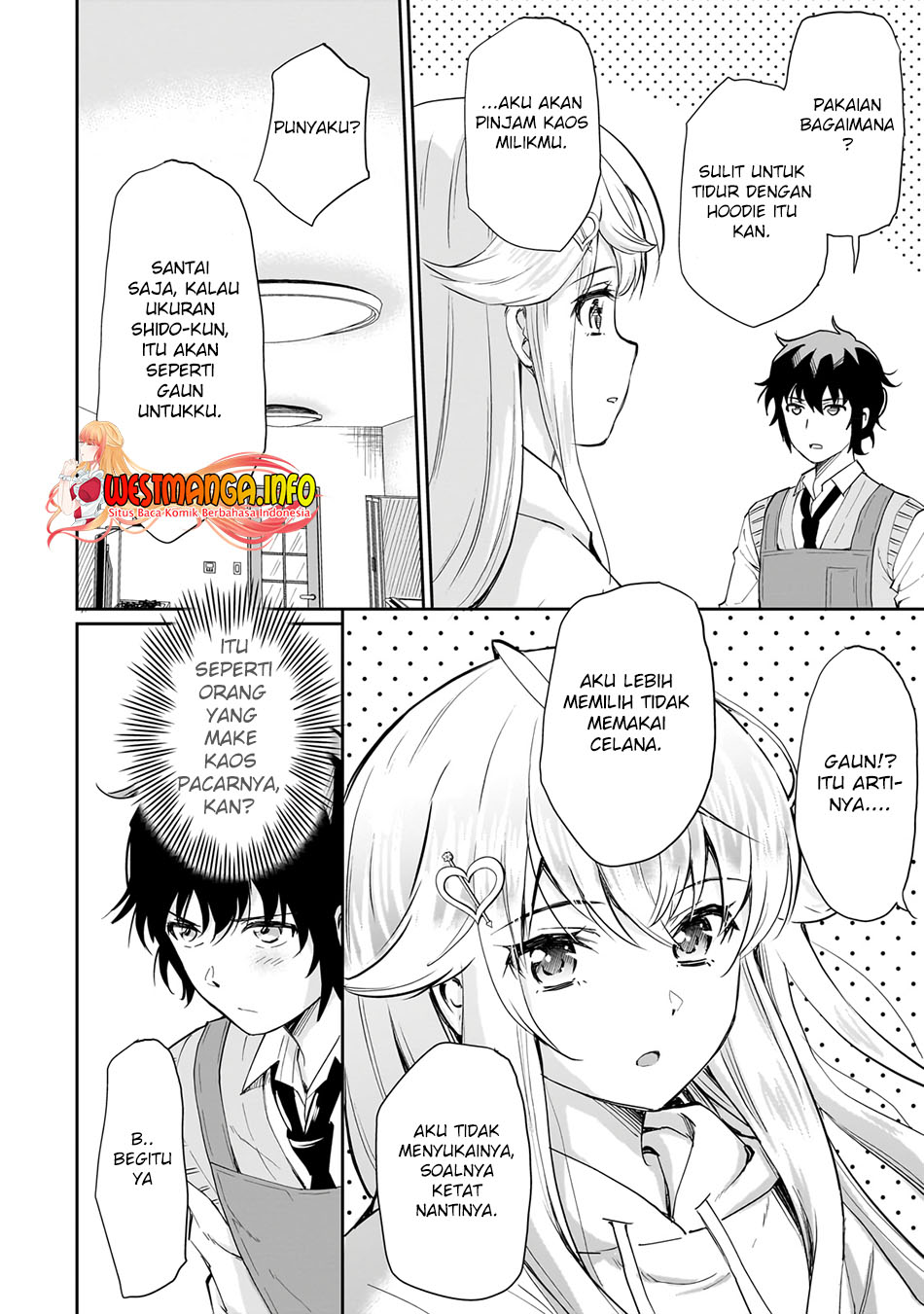 Isshou Hatarakitakunai Ore ga Classmate no Daininki Idol ni Natsukaretara Chapter 4.2 - halaman 4