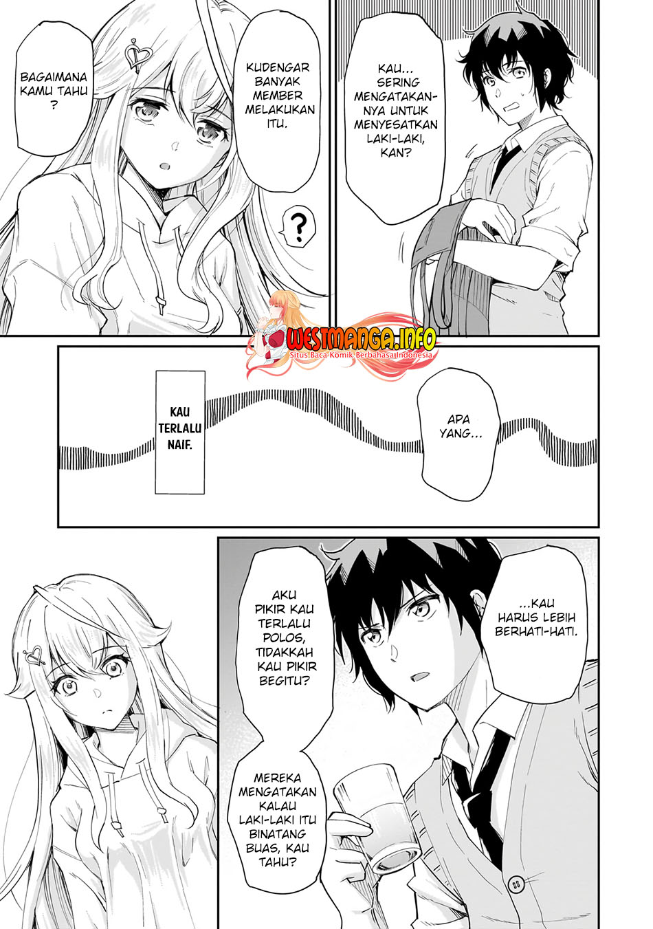 Isshou Hatarakitakunai Ore ga Classmate no Daininki Idol ni Natsukaretara Chapter 4.2 - halaman 5