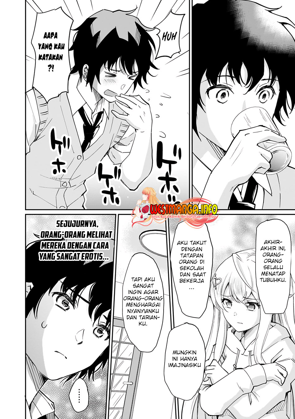 Isshou Hatarakitakunai Ore ga Classmate no Daininki Idol ni Natsukaretara Chapter 4.2 - halaman 8