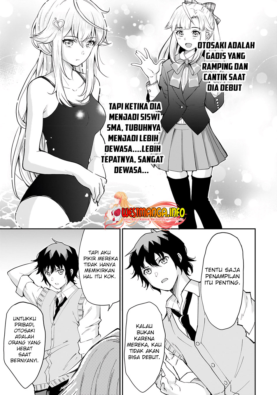 Isshou Hatarakitakunai Ore ga Classmate no Daininki Idol ni Natsukaretara Chapter 4.2 - halaman 9