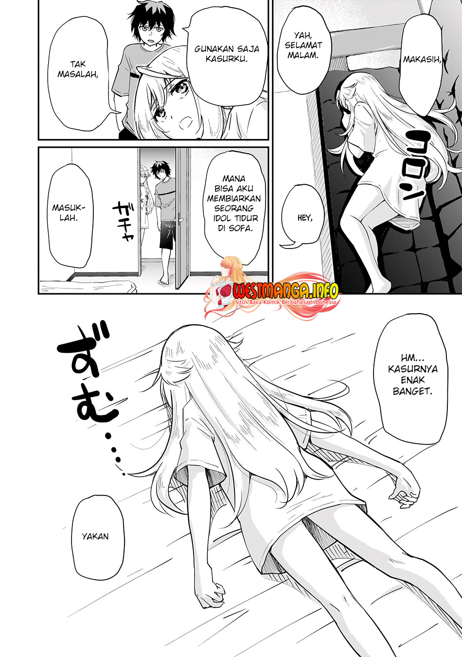 Isshou Hatarakitakunai Ore ga Classmate no Daininki Idol ni Natsukaretara Chapter 5 - halaman 12