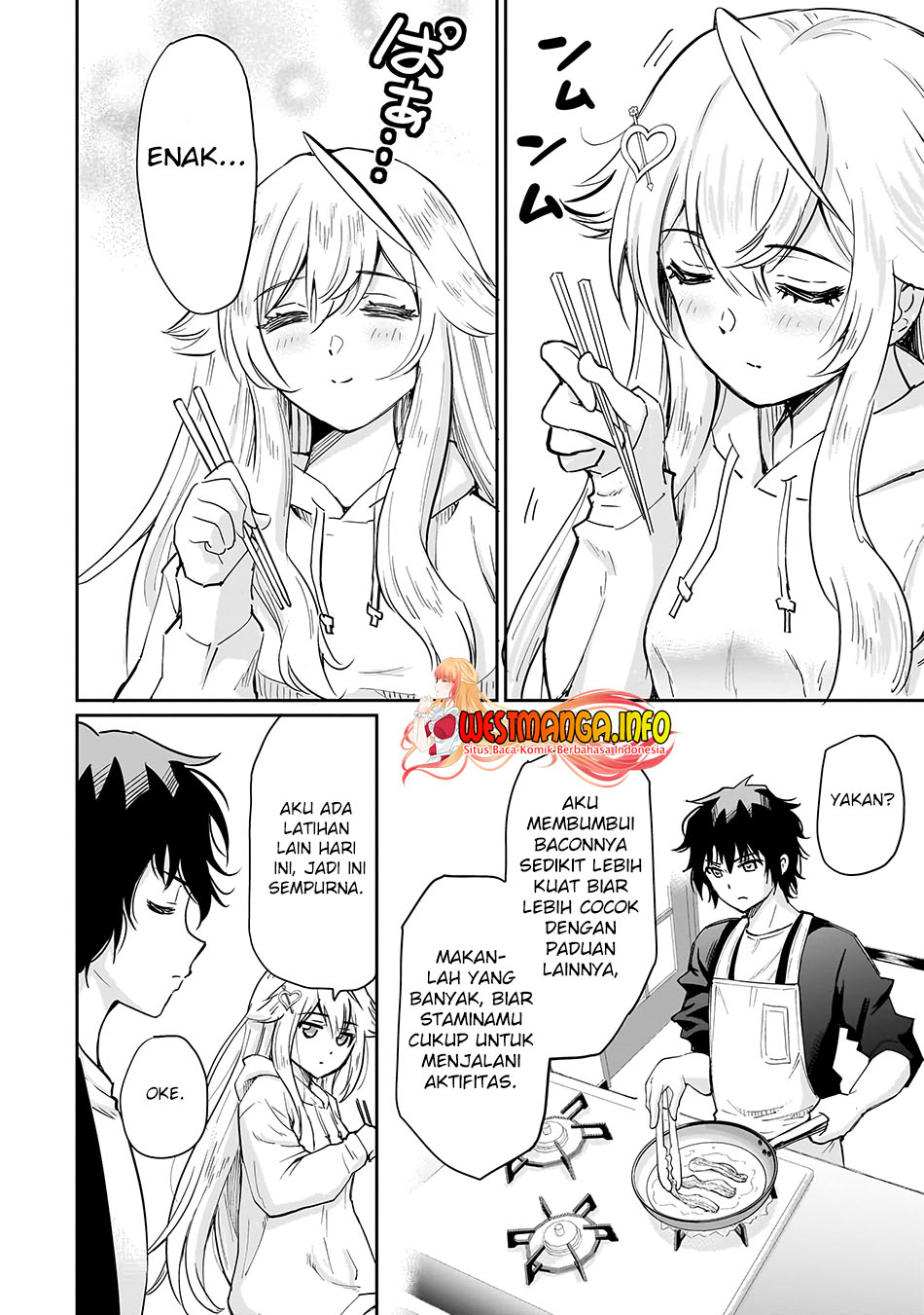 Isshou Hatarakitakunai Ore ga Classmate no Daininki Idol ni Natsukaretara Chapter 5 - halaman 24