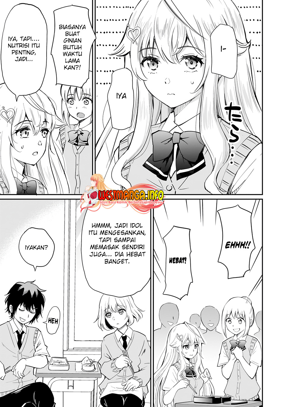 Isshou Hatarakitakunai Ore ga Classmate no Daininki Idol ni Natsukaretara Chapter 6 - halaman 21