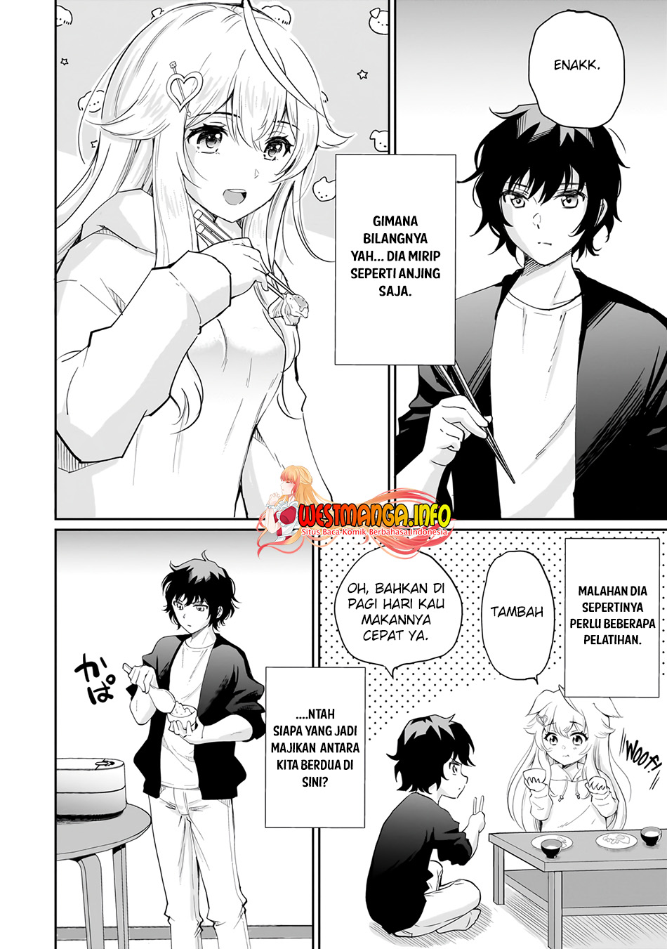 Isshou Hatarakitakunai Ore ga Classmate no Daininki Idol ni Natsukaretara Chapter 6 - halaman 4