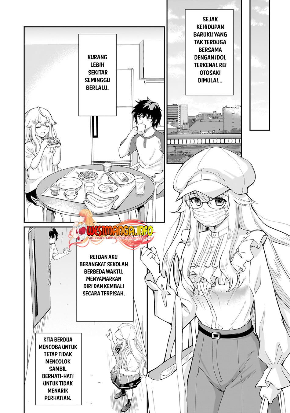 Isshou Hatarakitakunai Ore ga Classmate no Daininki Idol ni Natsukaretara Chapter 6 - halaman 8