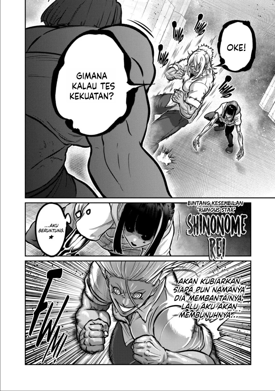 Isshou Senkin Chapter 64 - halaman 3