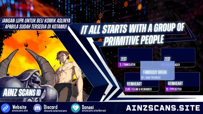 It All Starts With A Group Of Primitive People Chapter 39 - halaman 1