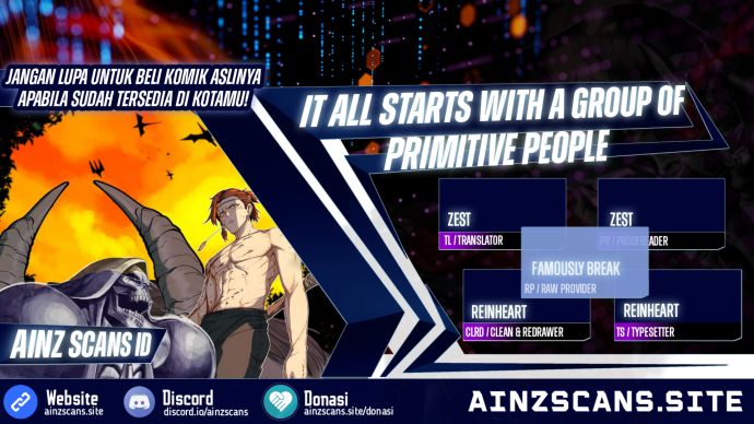 It All Starts With A Group Of Primitive People Chapter 41 - halaman 1