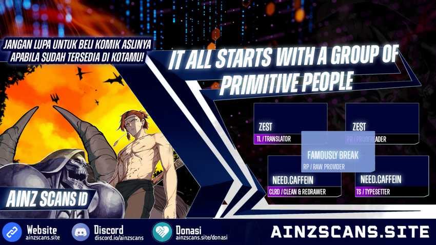 It All Starts With A Group Of Primitive People Chapter 52 - halaman 1