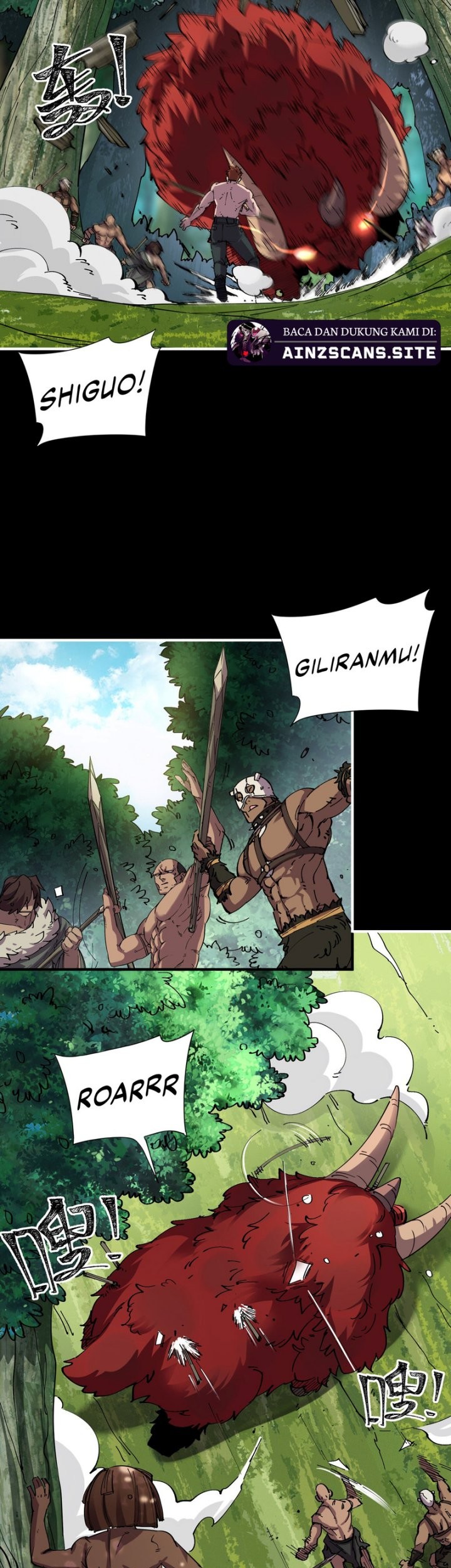 It All Starts With A Group Of Primitive People Chapter 7 - halaman 12