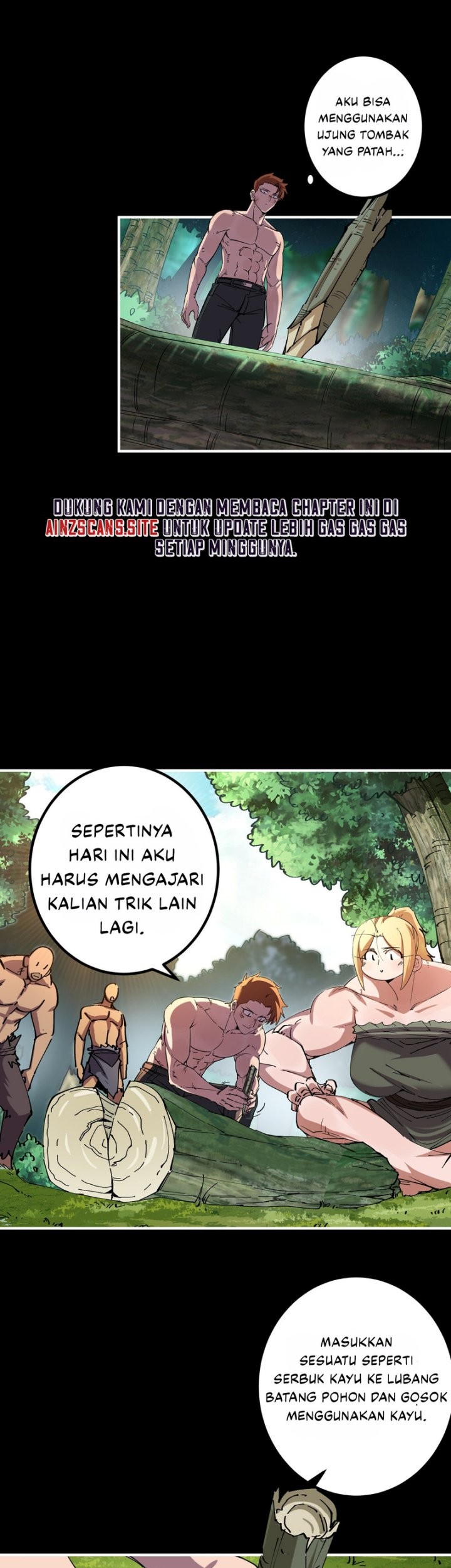 It All Starts With A Group Of Primitive People Chapter 7 - halaman 39