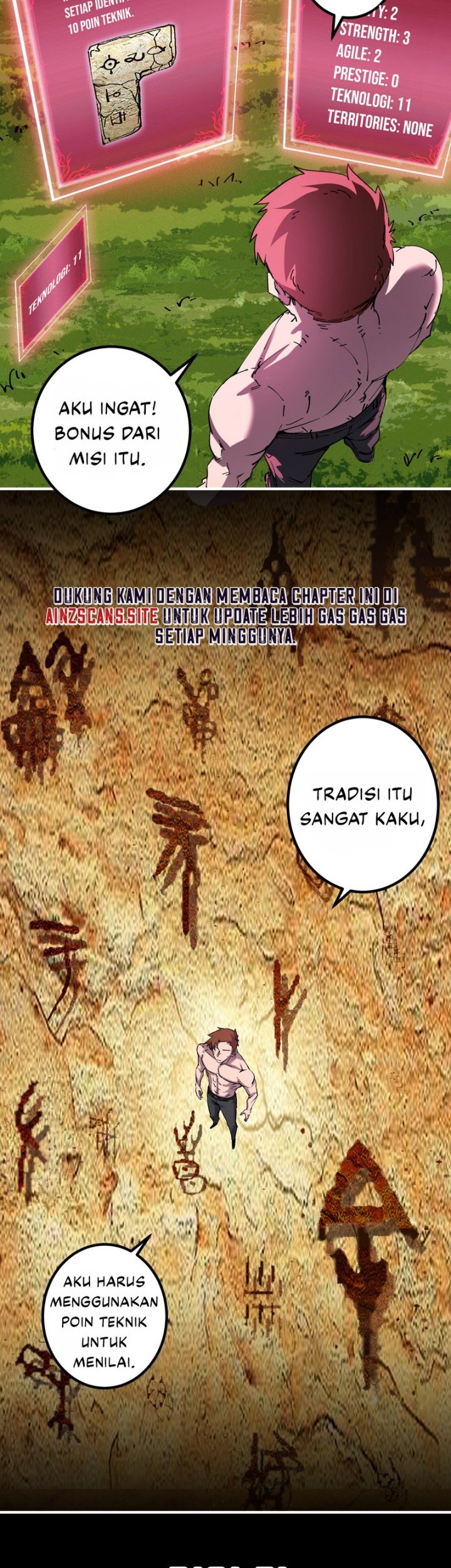It All Starts With A Group Of Primitive People Chapter 7 - halaman 46