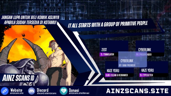 It All Starts With A Group Of Primitive People Chapter 8 - halaman 1