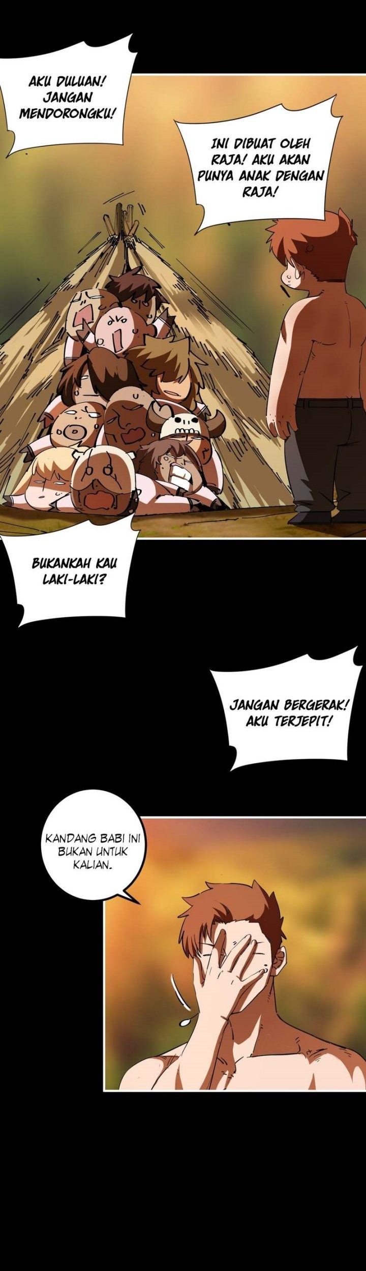 It All Starts With A Group Of Primitive People Chapter 8 - halaman 17