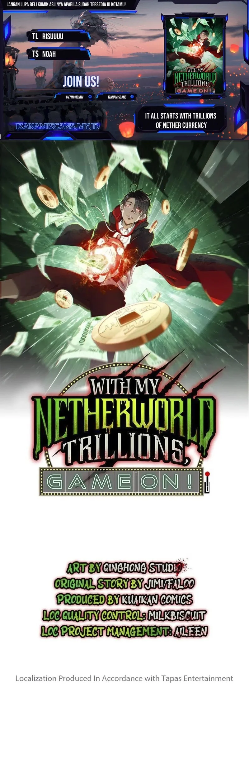 It All Starts With Trillions Of Nether Currency Chapter 181 - halaman 1