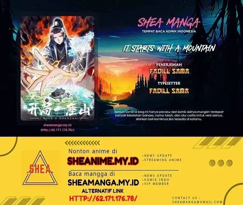 It Starts With A Mountain Chapter 229 - halaman 1