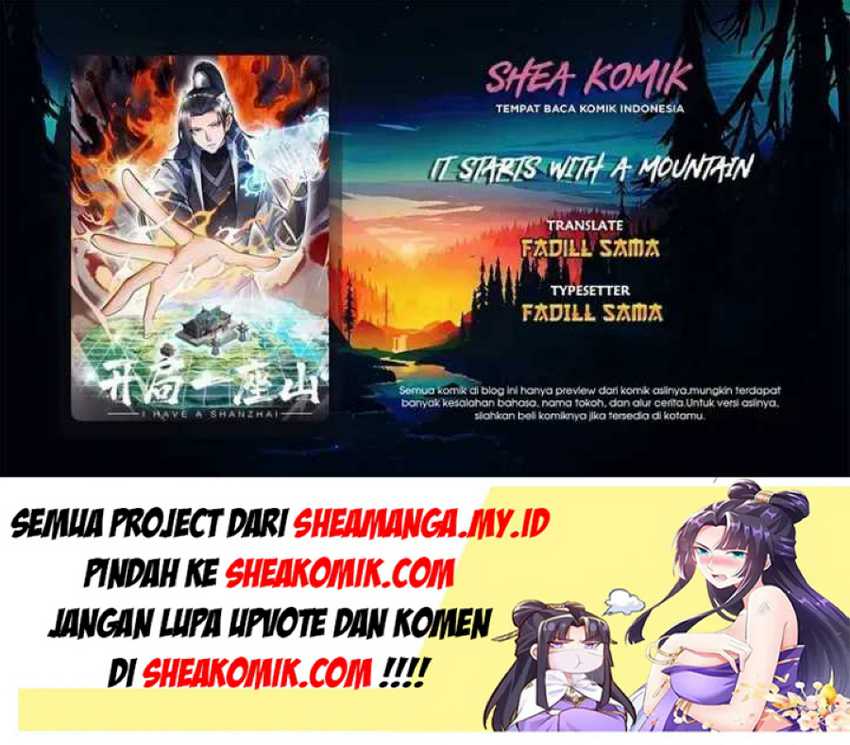 It Starts With A Mountain Chapter 375 - halaman 1
