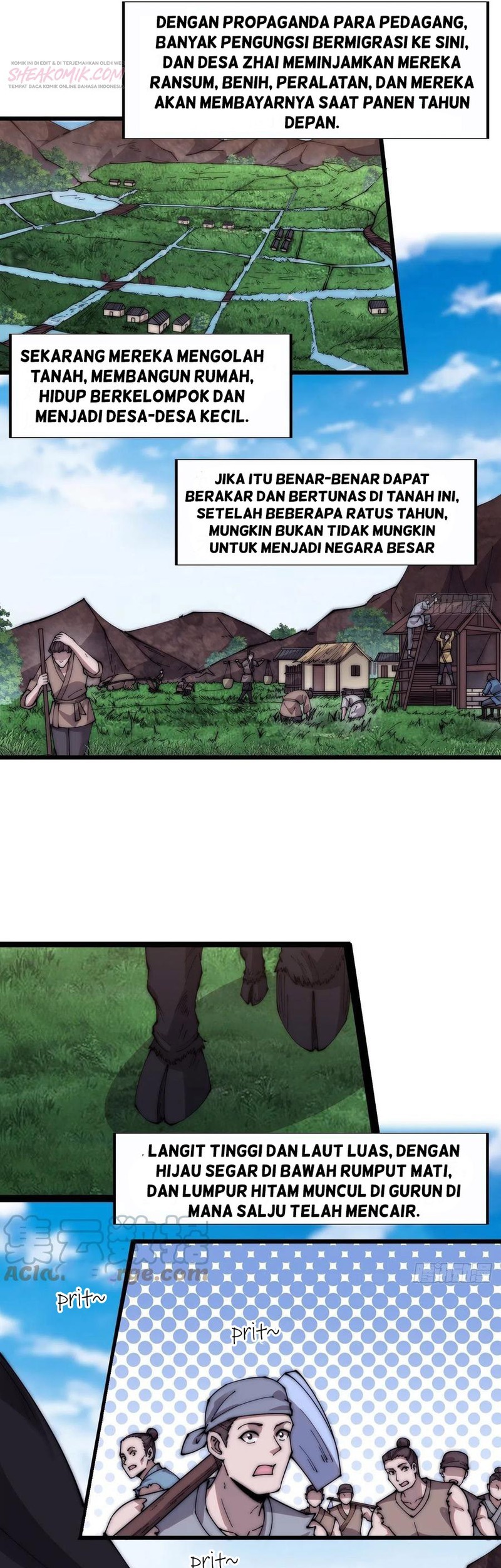 It Starts With A Mountain Chapter 377 - halaman 5