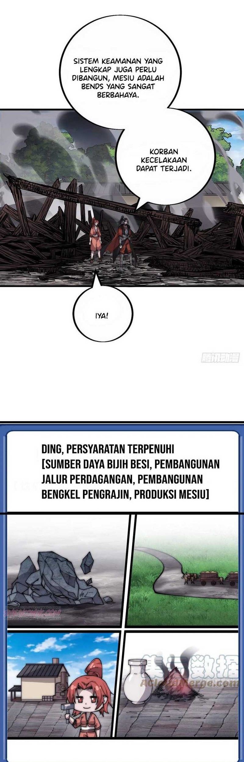 It Starts With A Mountain Chapter 400 - halaman 7